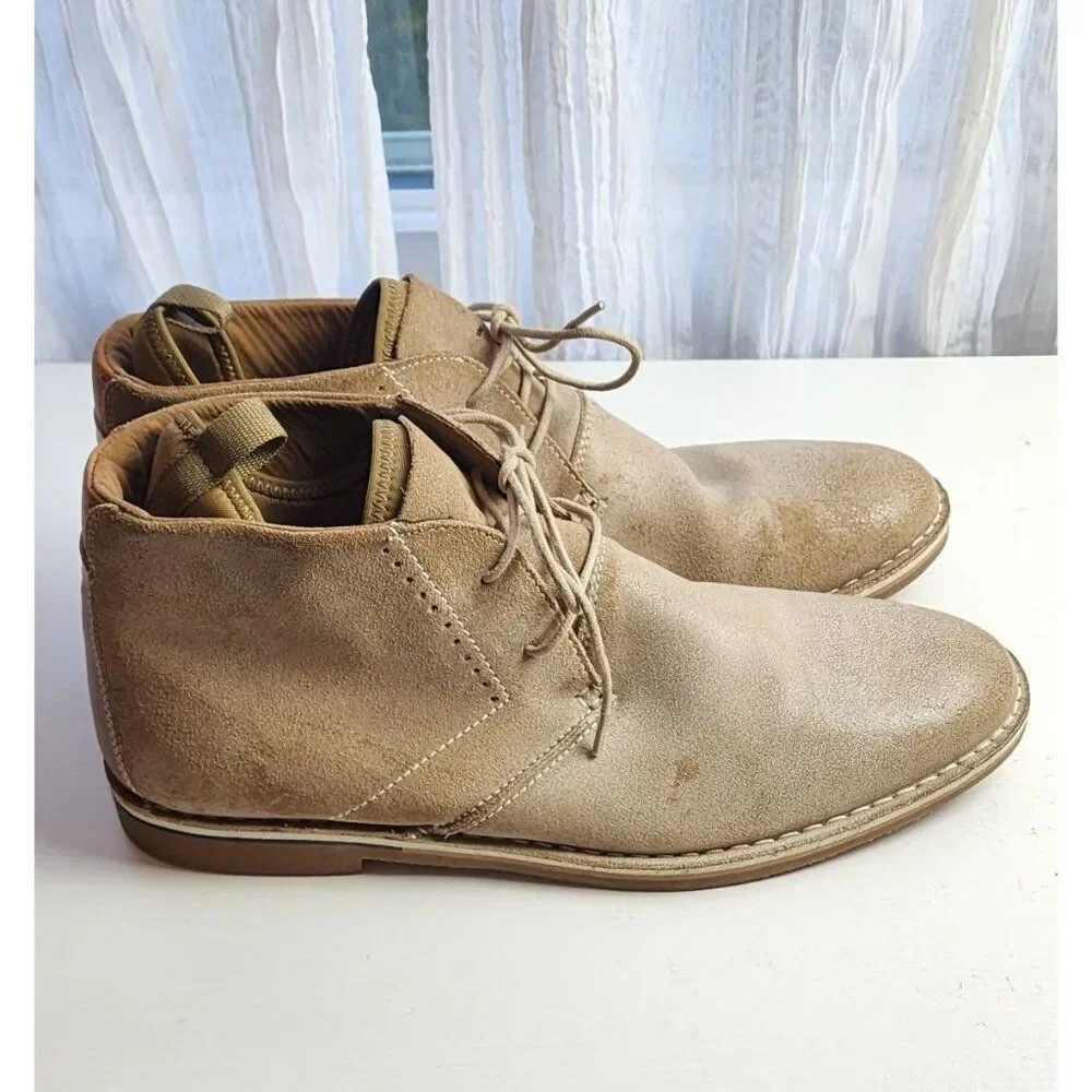 Steve Madden Men's Syrlo Size 12M Camel tone Dress Shoes